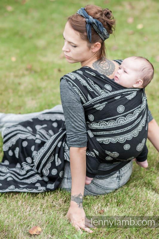 Lenny Lamb Tragetuch Gr. 4 Glamorous Lace (schwarz / grau) Lenny Lamb Tragetuch Gr. 4 Glamorous Lace (schwarz / grau)