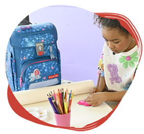 Step by Step Cloud Schulranzen-Set 5-tlg. Starship Galactus