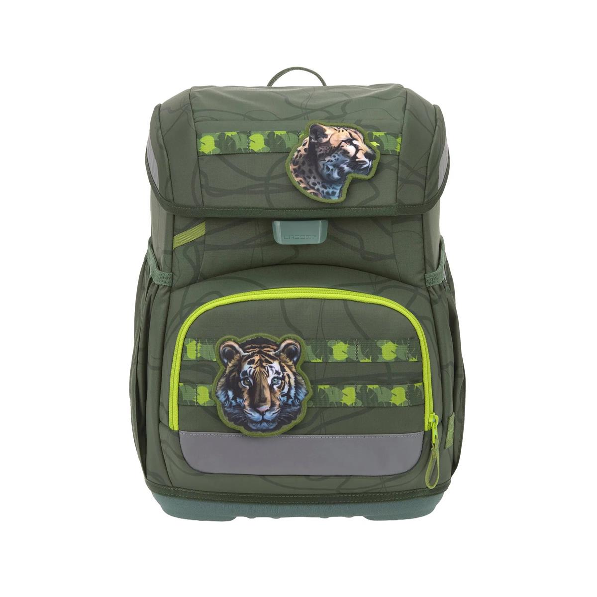 Lässig Schulranzen-Set Unique Light 2026 Jungel Grün