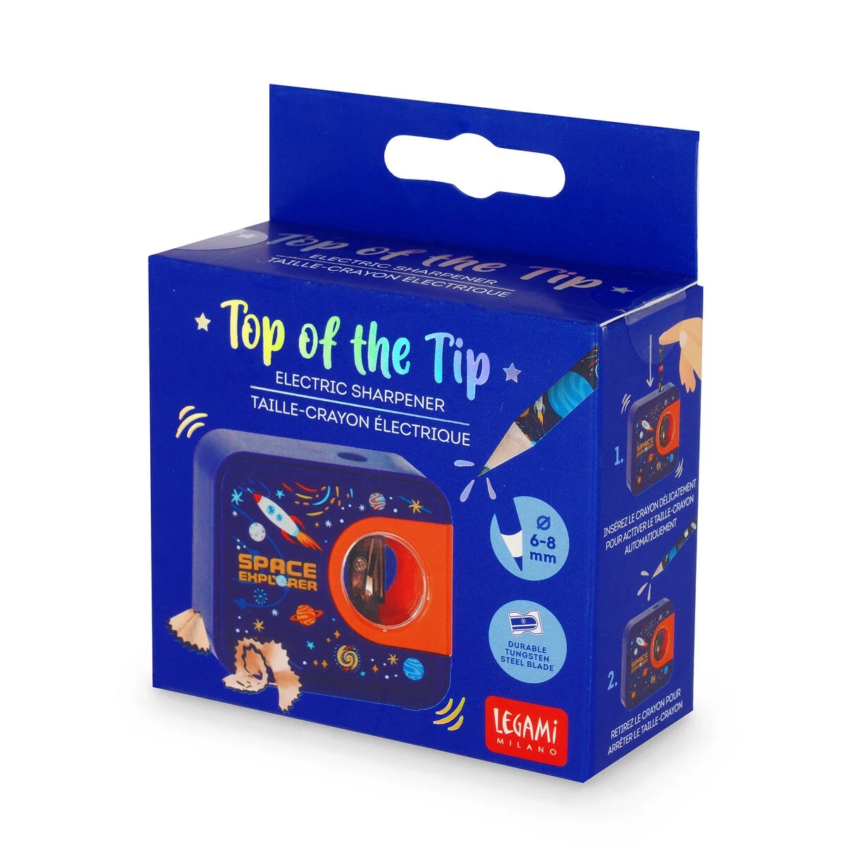 Legami Elektrischer Anspitzer - Top of the Tip Space