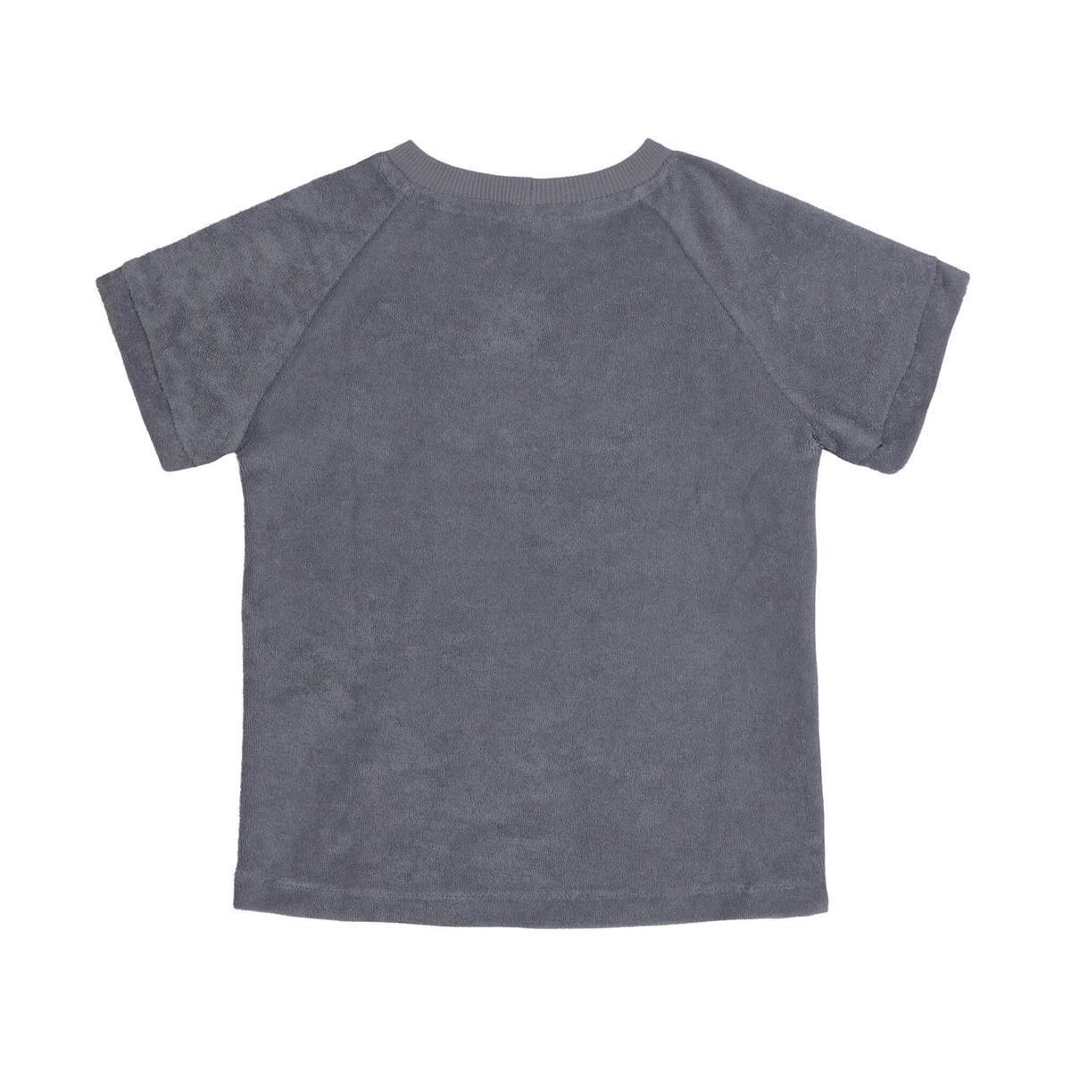 La¨ssig_Frottee_Kinder Shirt_Anthrazit_1.jpg Lässig Frottee T-Shirt Kinder Anthrazit 98-104