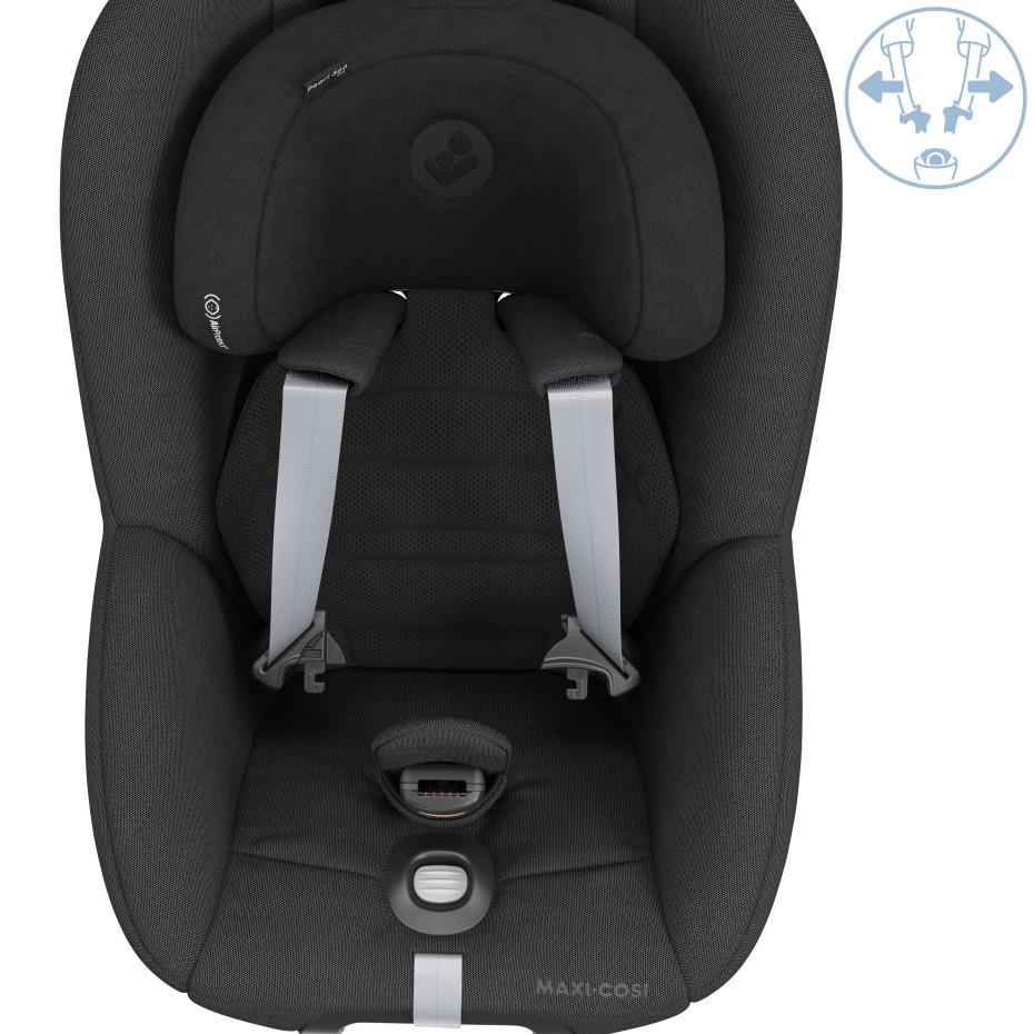 MaxiCosi Pearl 360 Pro Authentic Black