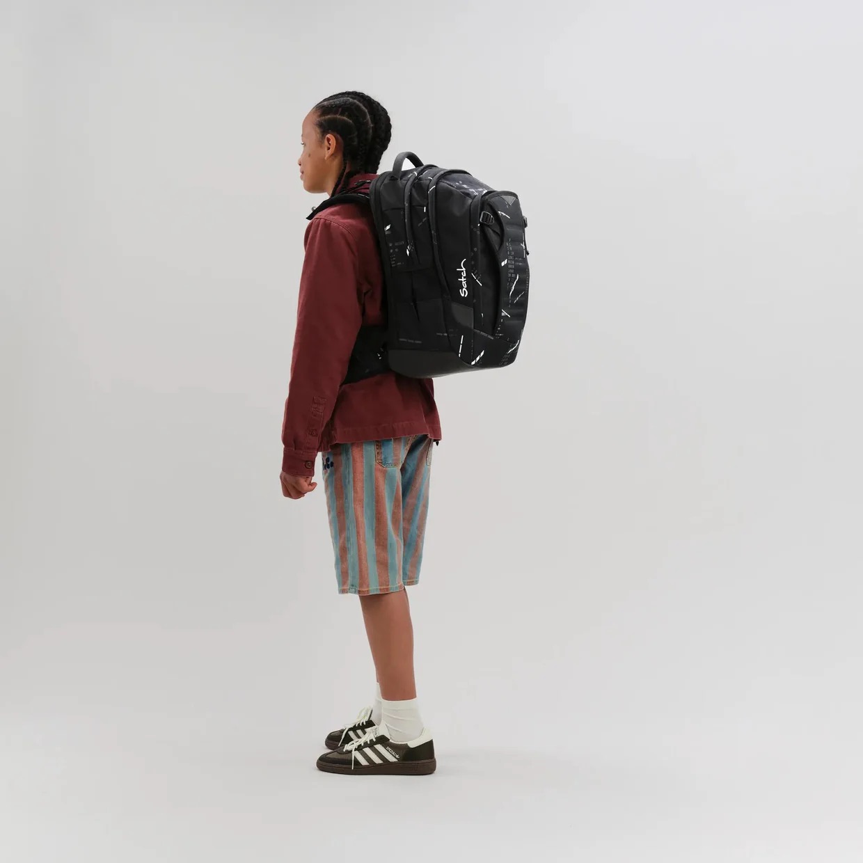 satch match plus Schulrucksack Ninja Matrix