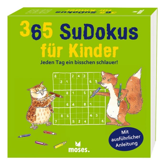 moses 365 Sudokus für Kinder Bücher moses 365 Sudokus für Kinder Bücher