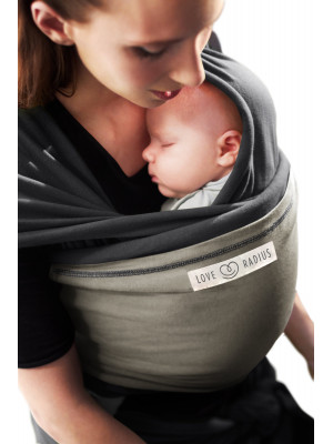 JPMBB elastisches Tragetuch - CHARCOAL GREY - OLIVE JPMBB elastisches Tragetuch - CHARCOAL GREY - OLIVE