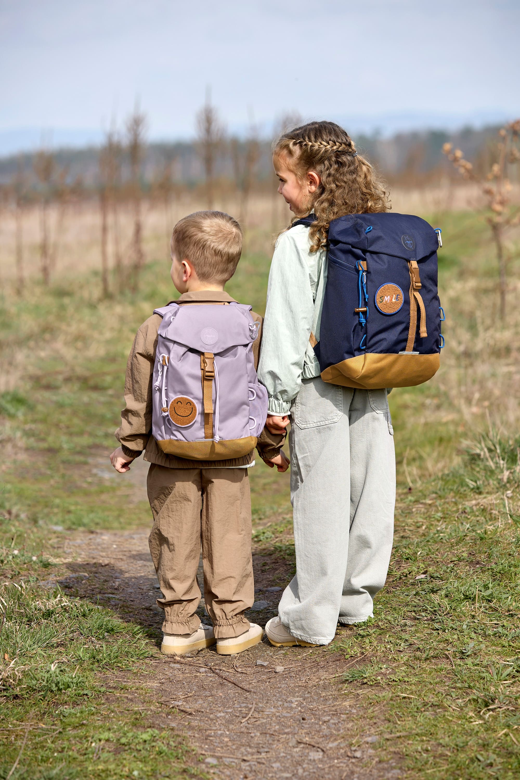 Lässig Wanderrucksack Kinder 9 L - Little Gang Lila