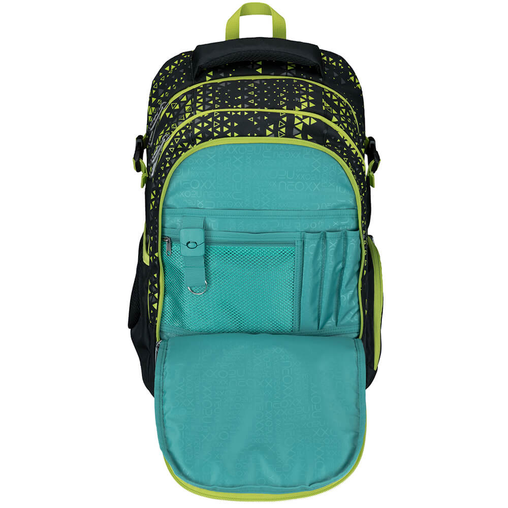 neoxx ACTIVE PRO Schulrucksack Code Breaker
