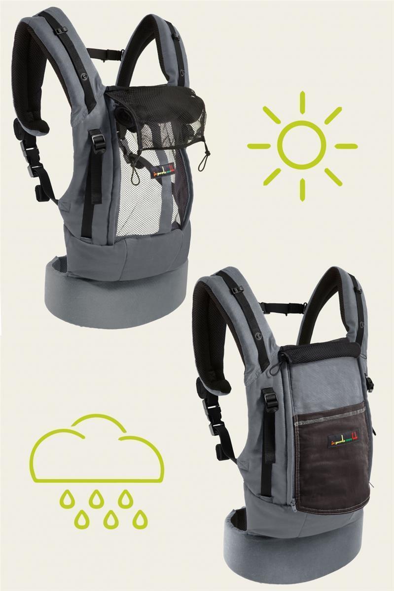 JPMBB Physio Carrier grau - Taschenfarbe fuchsie / pink