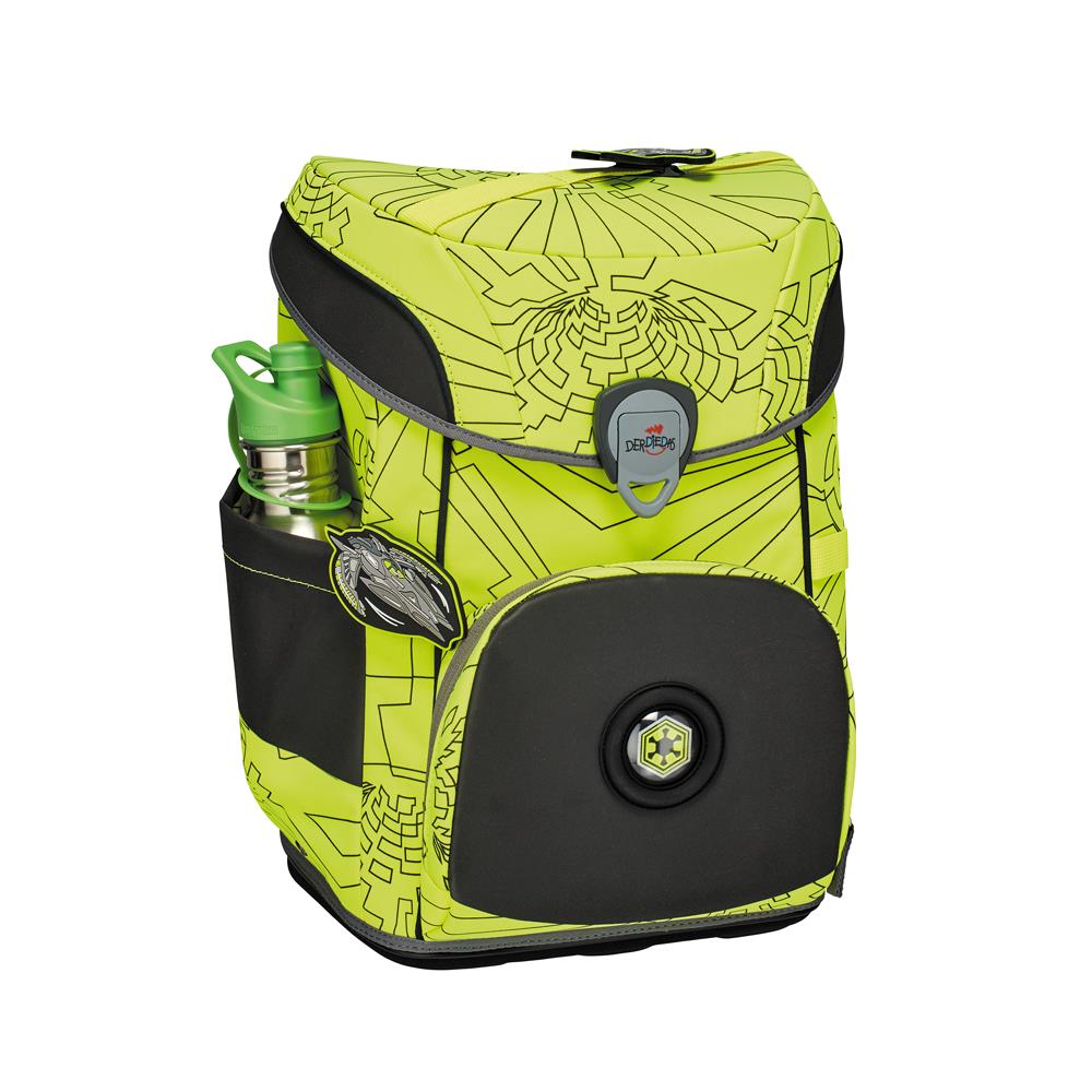 Der Die Das Schulranzen-Set Ergoflex Easy Superflash Neon Fighter