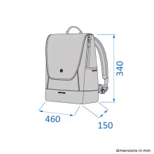 Maxi-Cosi Wickelrucksack Timeless Sand Maxi-Cosi Wickelrucksack Timeless Sand