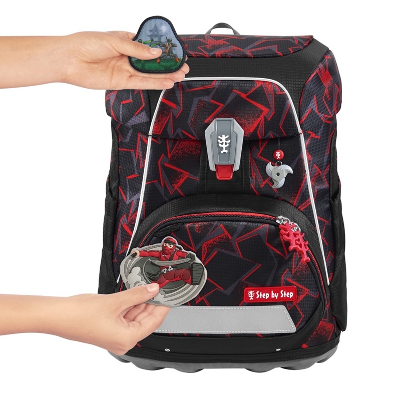Step by Step Fit Schulranzen-Set 5-tlg. Ninja Yuma
