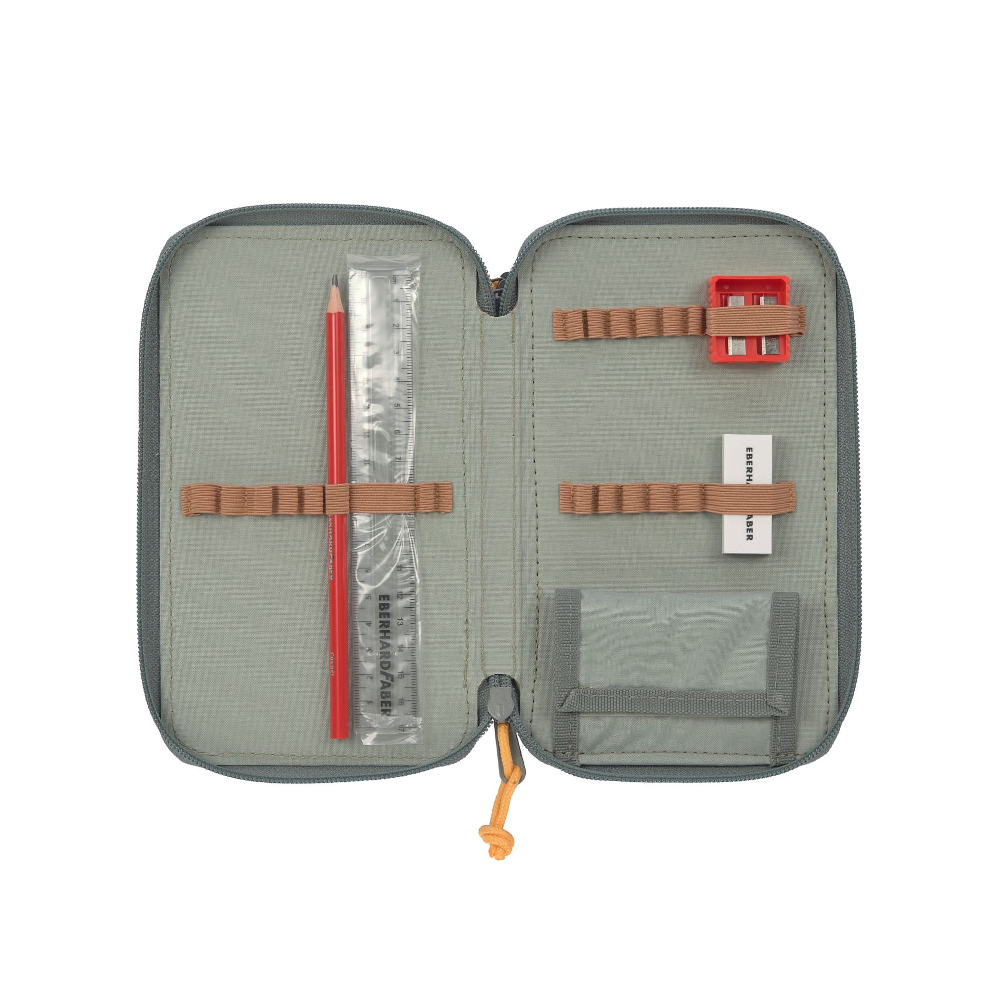 Lässig Federmäppchen mit drei Fächern Unique Rose Blue Black