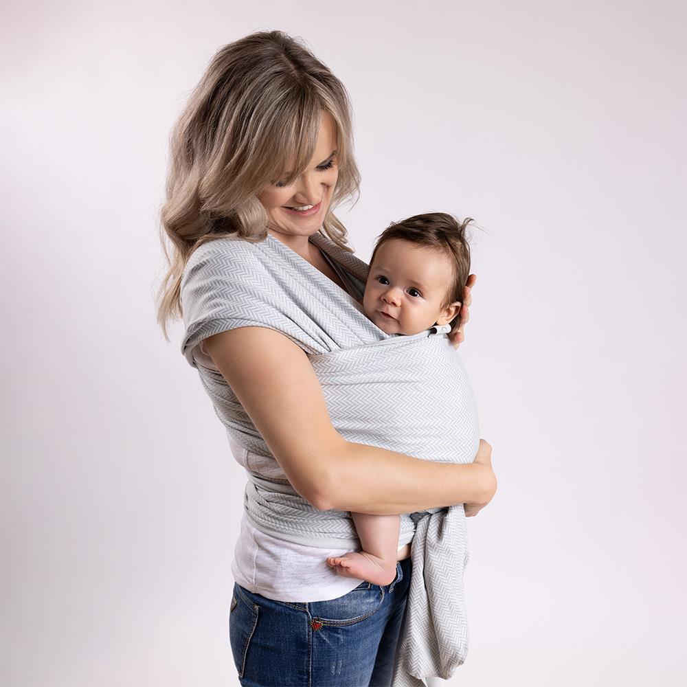 cocoo•me Tragetuch MINO grau-weiß cocoo•me Tragetuch MINO grau-weiß