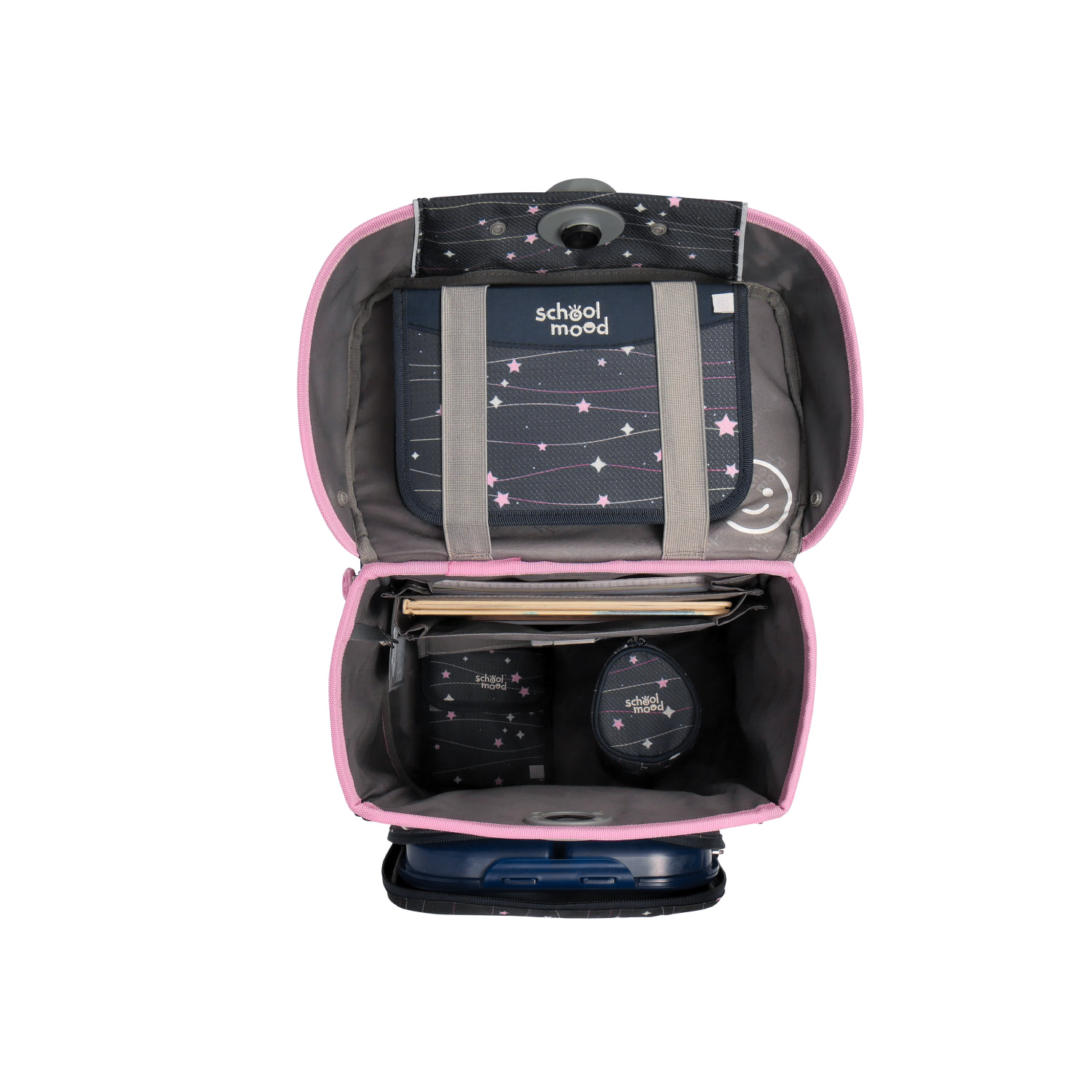 School-Mood Champion Pro Schulranzen-Set 2025/2026 7-tlg. Ella (Pony)