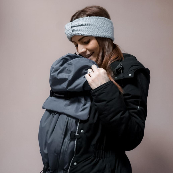 Cocoome - Jackenerweiterungkapuze Blau (Night Blue) Cocoome - Jackenerweiterungkapuze Blau (Night Blue)