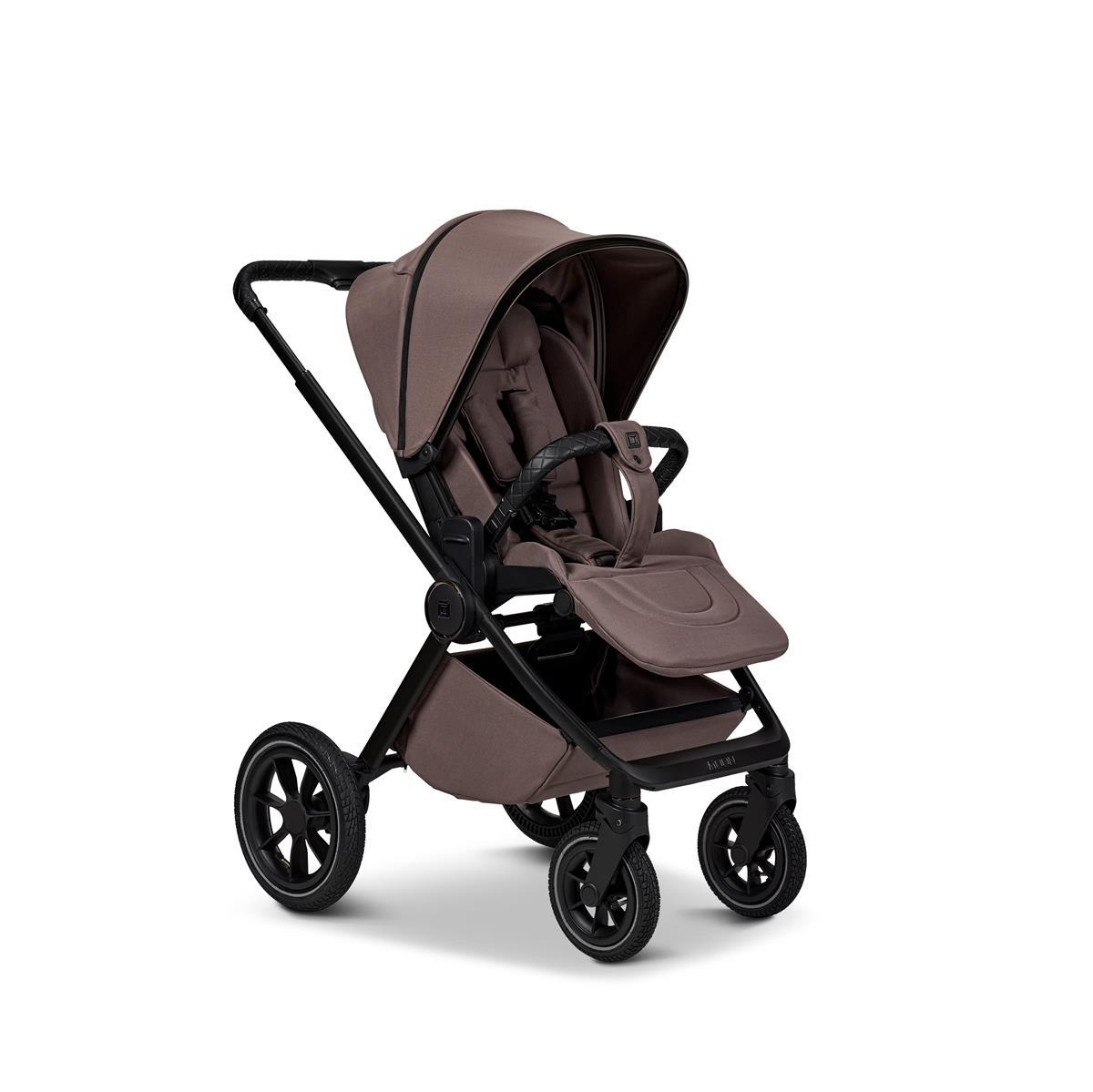 Moon GIO+ Kinderwagen-Set tonka / chrome Moon PIÙ Kinderwagen SET tonka / matt