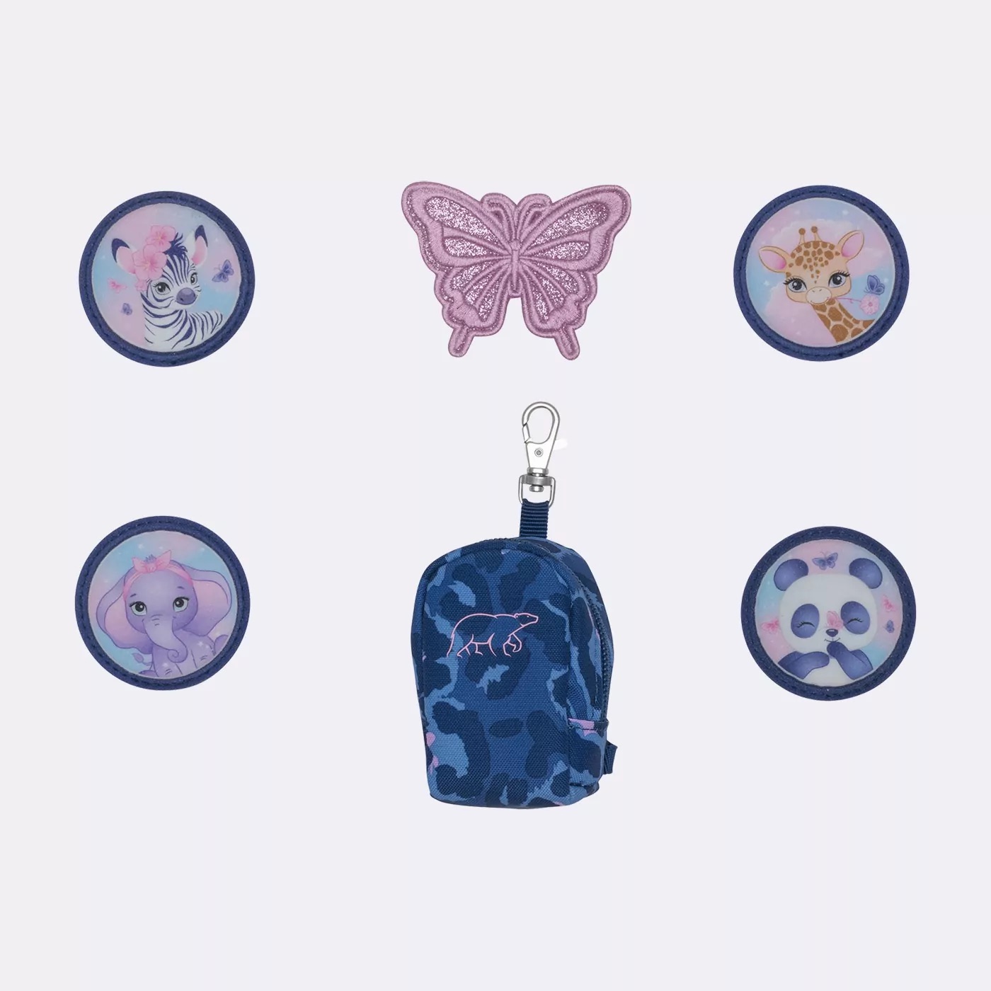 Beckmann Schulrucksack-Set Active Air FLX 6-teilig Cheeta