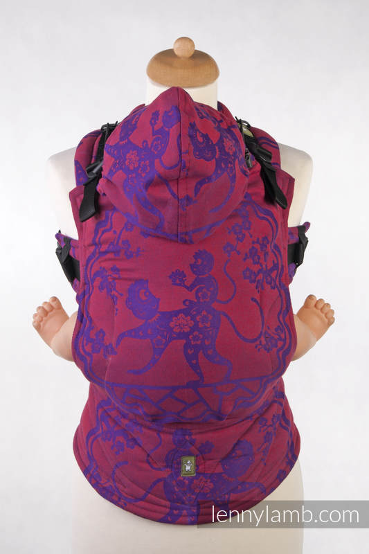 Lenny Lamb Trage Mico red & purple (bordeaux und lila) Lenny Lamb Trage Mico red & purple (bordeaux und lila)