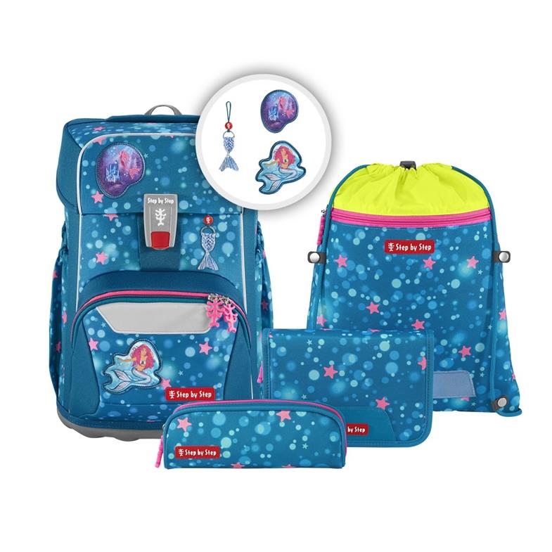 Step by Step Giant Schulranzen-Set 5-tlg. Mermaid Lola