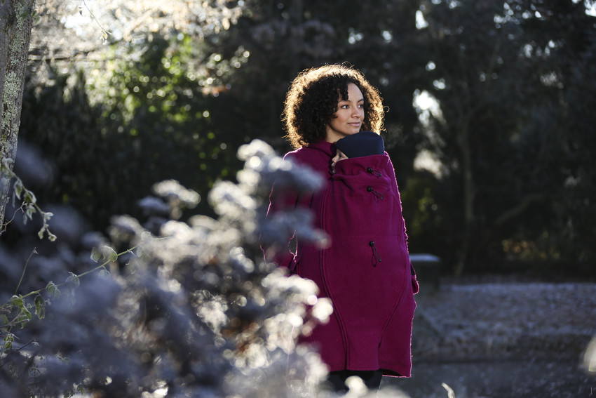 mamalila Kapuzenmantel für zwei beere XS