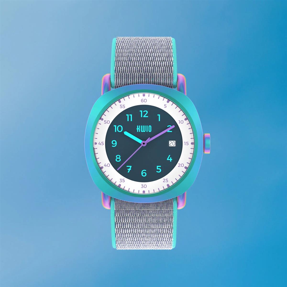 KWIO Kinderuhr TAKK Limited Edition Rainbow