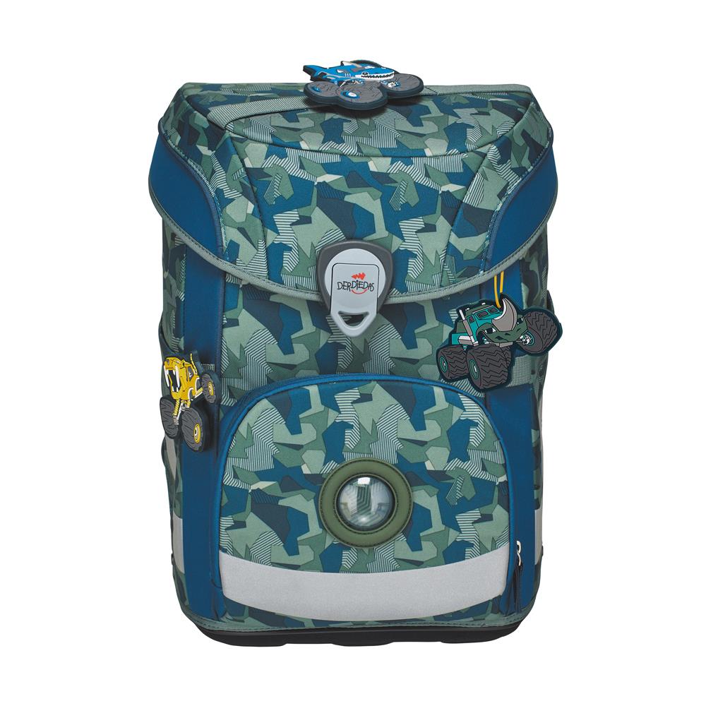 Der Die Das Schulranzen-Set Ergoflex Easy Monster Truck Der Die Das Schulranzen-Set Ergoflex Easy Monster Truck