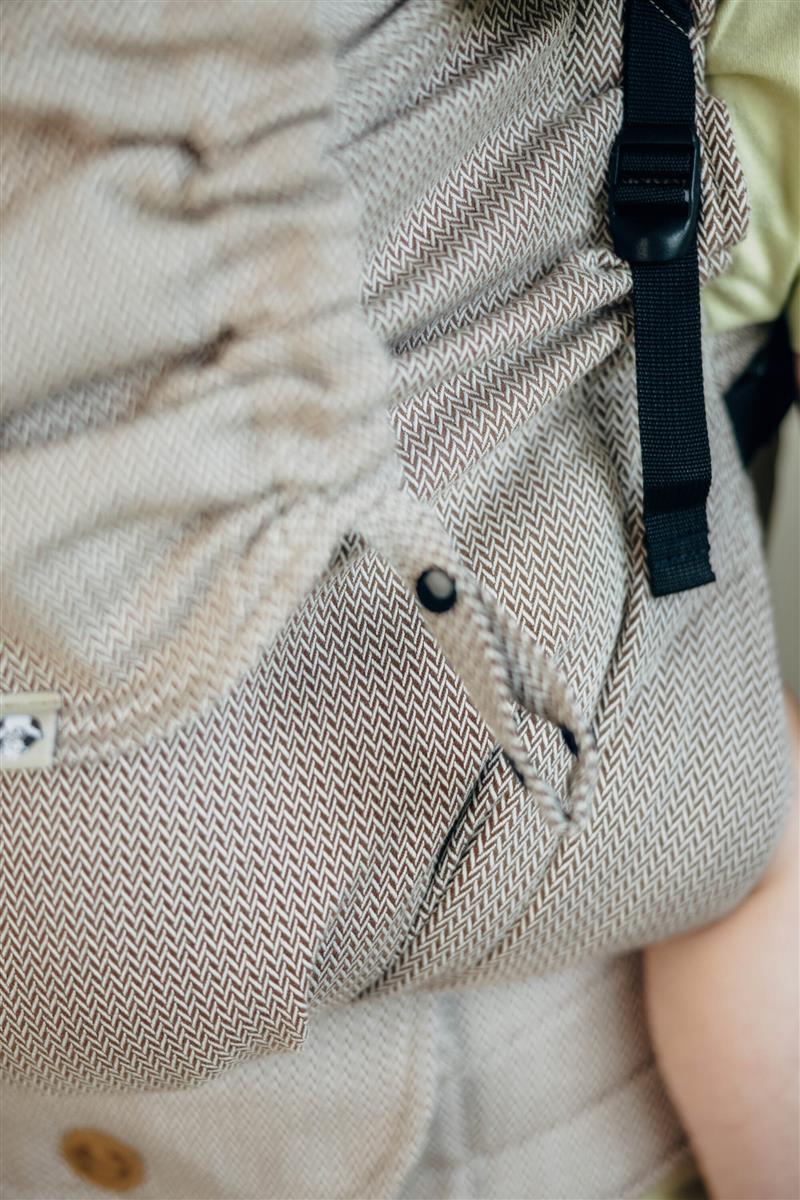Lenny Lamb Preschool Basic Line Little Herringbone Almond Lenny Lamb Preschool Basic Line Little Herringbone Almond