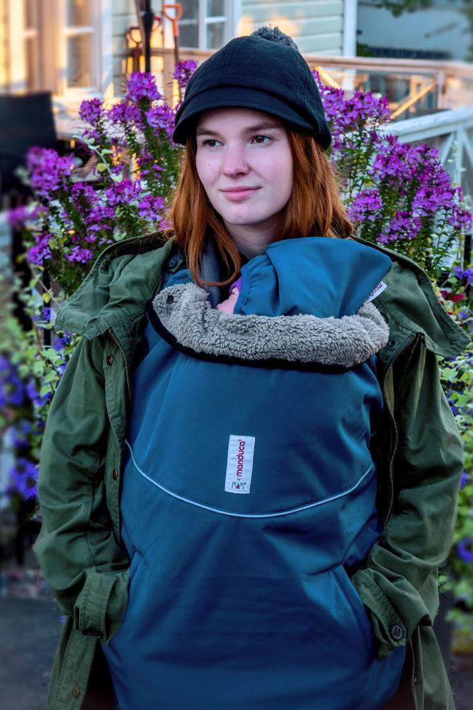 manduca by MaM Cover Deluxe Flex Cover Ocean Wave/Black manduca by MaM Cover Deluxe Flex Cover Ocean Wave/Black