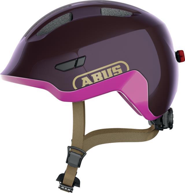 ABUS SMILEY 3.0 ACE LED 50-55 cm (M) royal purple ABUS SMILEY 3.0 ACE LED 50-55 cm (M) royal purple