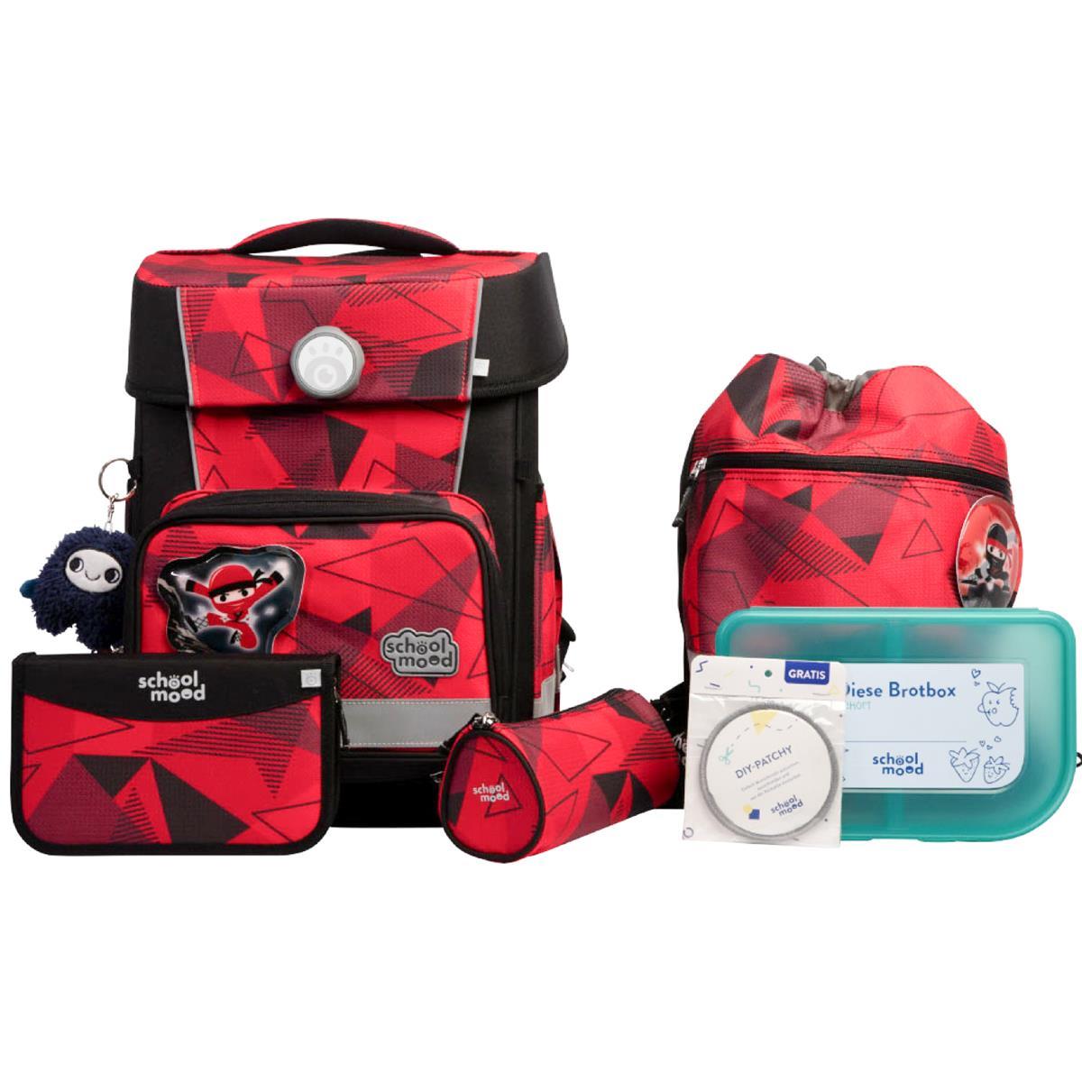 School-Mood Champion Pro 7-tlg. Schulranzenset 2025 Lina (Kätzchen)