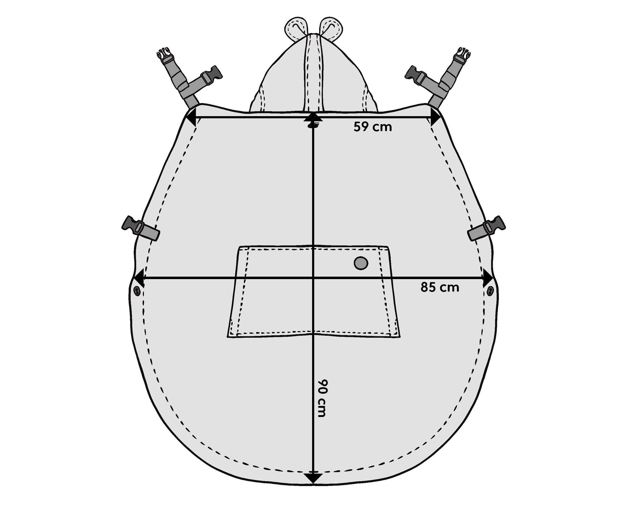 Lenny Lamb Babytragecover für Tragehilfe/Tragetuch - Softshell schwarz Lenny Lamb Babytragecover für Tragehilfe/Tragetuch - Softshell schwarz