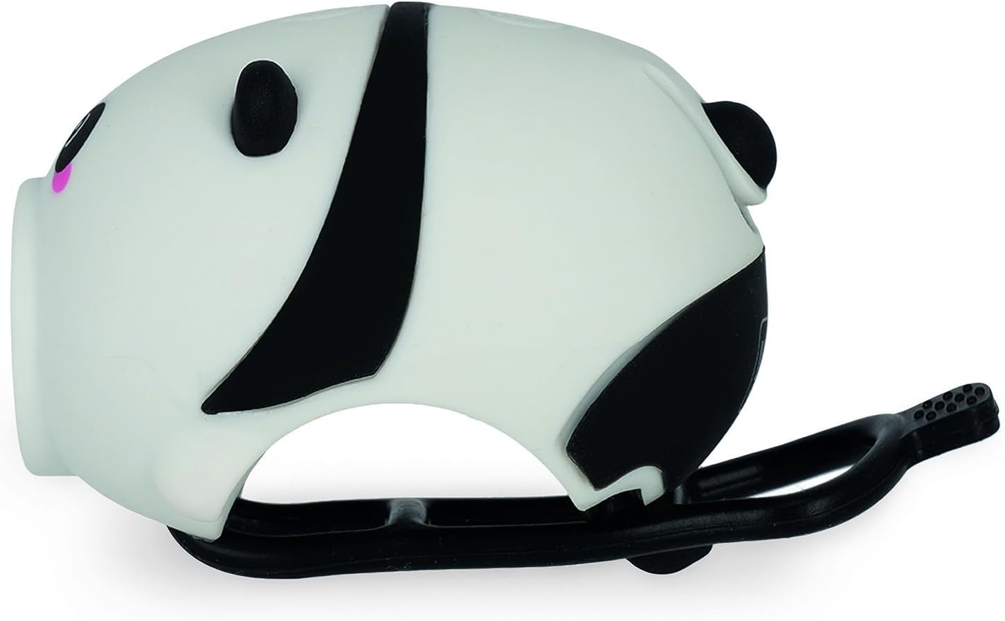 Legami Wiederaufladbare Frontleuchte mit 3 Lichtmodi und 5 Klingeltönen Panda