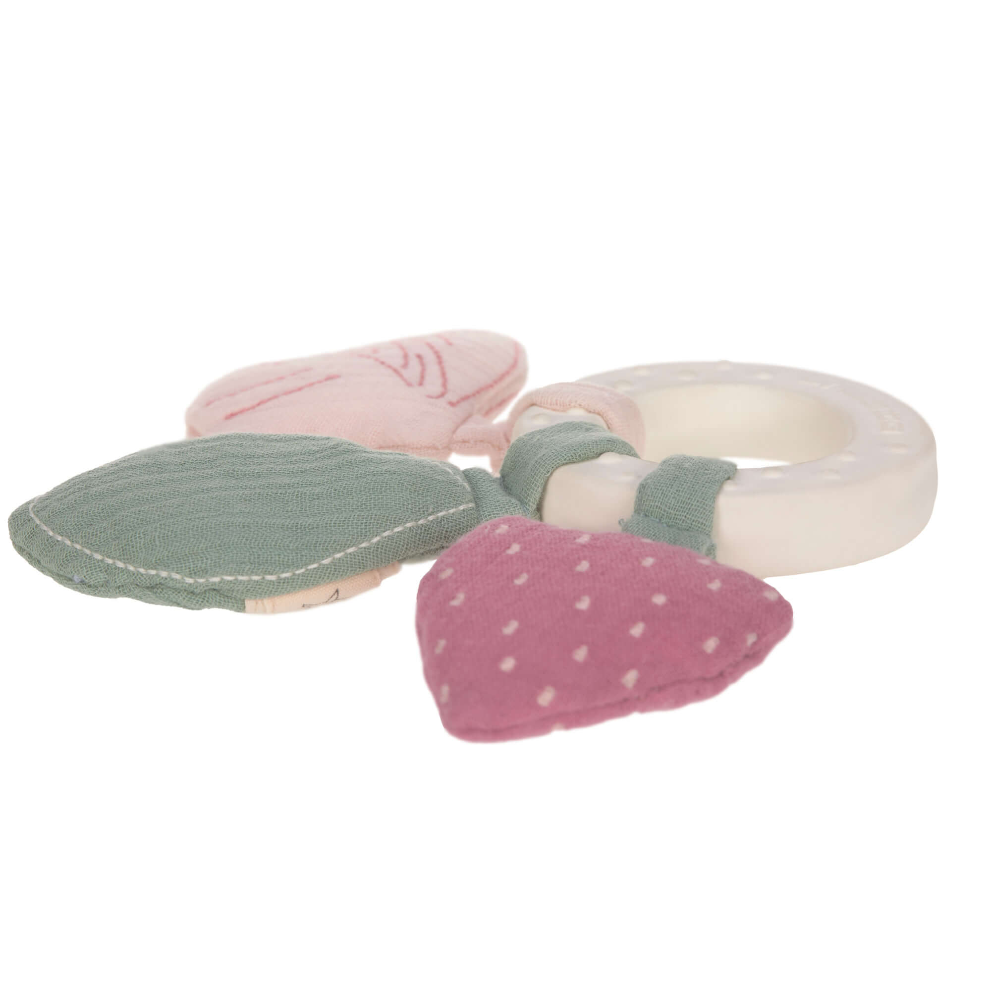 Lässig Teether "Ring" Natural Rubber Butterfly Lässig Teether "Ring" Natural Rubber Butterfly