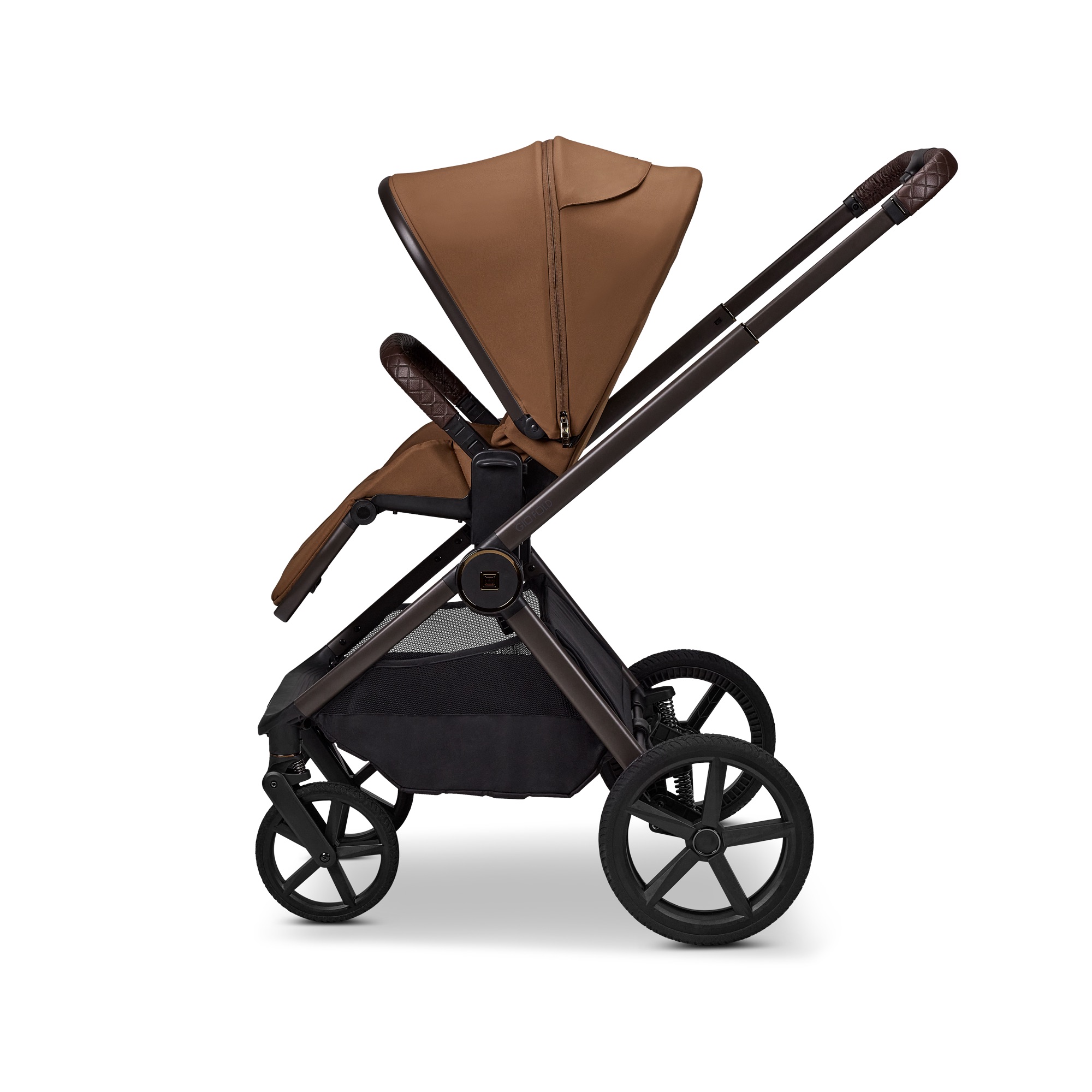 Moon GIO 2.0 Fold Kinderwagen-Set cognac