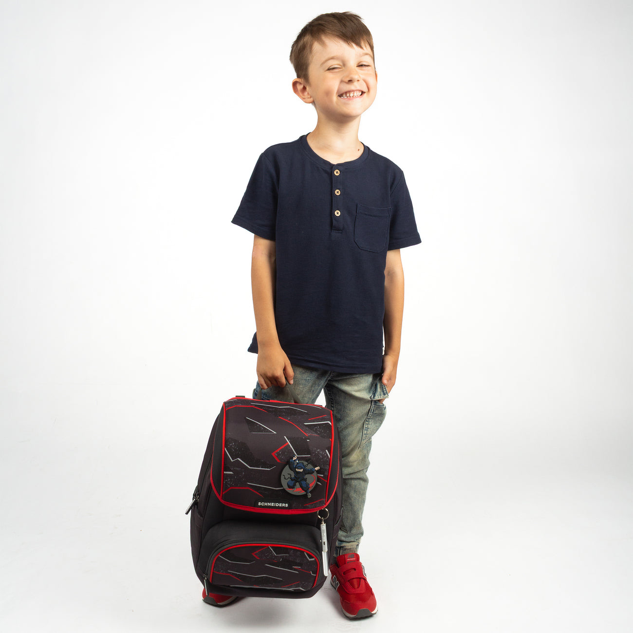 Schneiders Ergoplus Schulrucksack-Set 8-tlg. Ninja Revenge Schneiders Ergoplus Schulrucksack-Set 8-tlg. Ninja Revenge