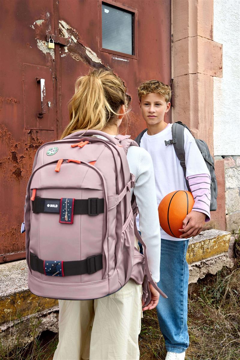 Lässig Schulrucksack BOLD Origin Mauve