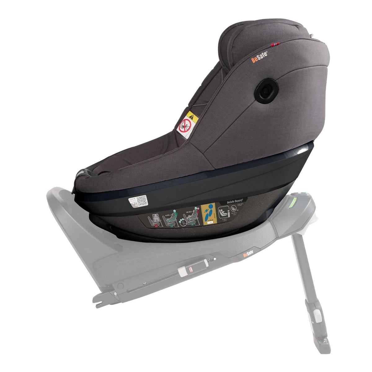 BeSafe Beyond2 180 Reboarder Dark Grey Mélange