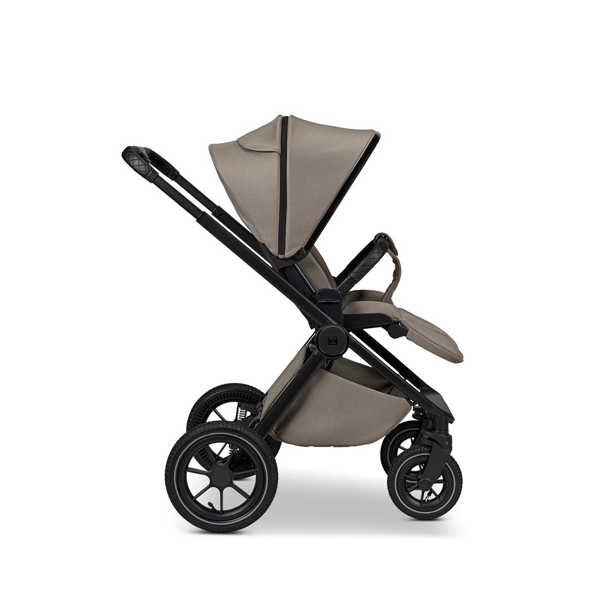 Moon PIÙ Kinderwagen SET mud / matt
