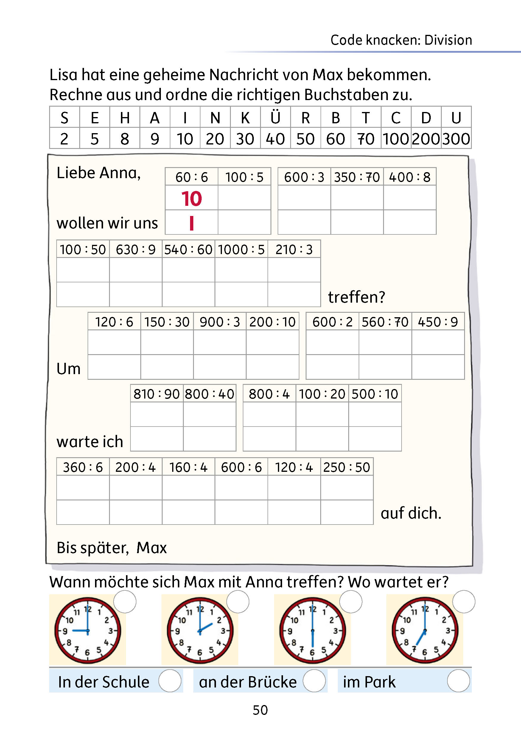 Hauschkaverlag Mein Rätselblock Mathe Klasse 3