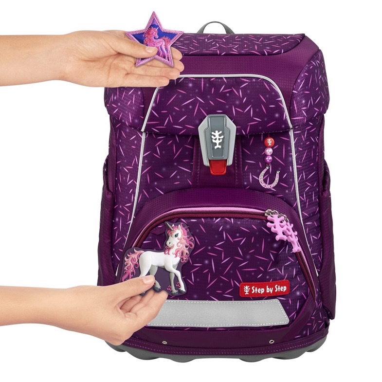 Step by Step Fit Schulranzen-Set 5-tlg. Pretty Unicorn Nuala Step by Step Fit Schulranzen-Set 5-tlg. Pretty Unicorn Nuala