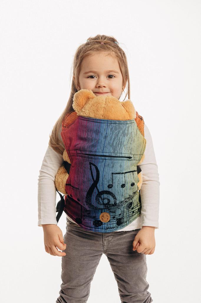 Lenny Lamb Puppentragehilfe Symphony Rainbow Dark Lenny Lamb Puppentragehilfe Symphony Rainbow Dark