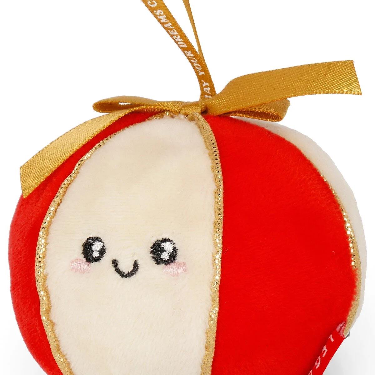 SSD0009_3.jpeg Legami Weihnachten 2025 Artikel HO-HO-HORNAMENTS - PLÜSCH-WEIHNACHTSDEKO - BALL
