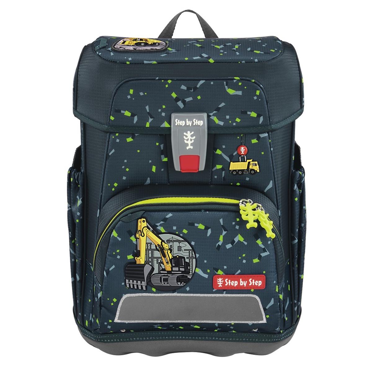 Step by Step Cloud Schulranzen-Set 5-tlg. Bagger Rocco Step by Step Cloud Schulranzen-Set 5-tlg. Bagger Rocco