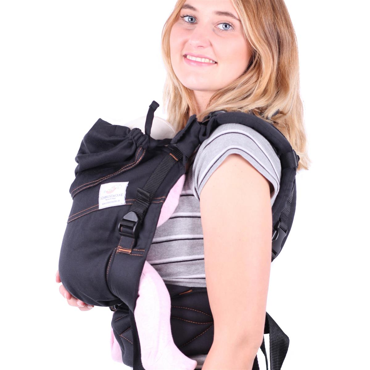 Schmusewolke FirstEdition Fullbuckle Urban Black (56 - 80 cm/ 15 Kilo) Schmusewolke FirstEdition Fullbuckle Urban Black (56 - 80 cm/ 15 Kilo)