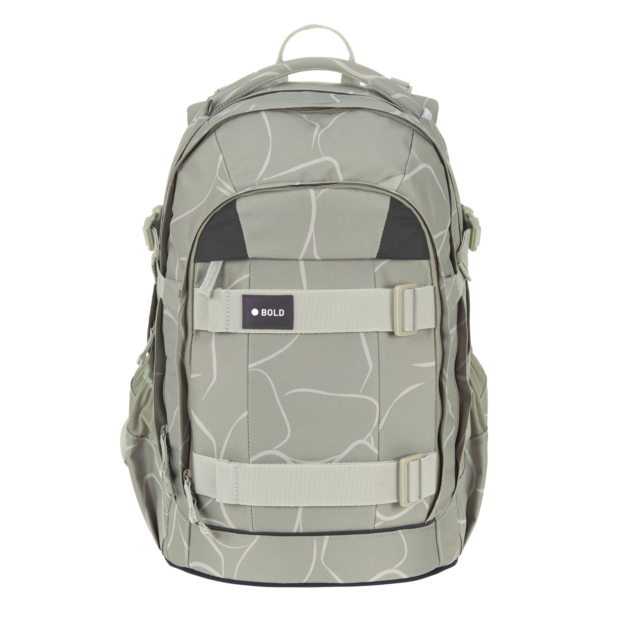 Lässig Schulrucksack BOLD Origin Curve Grün