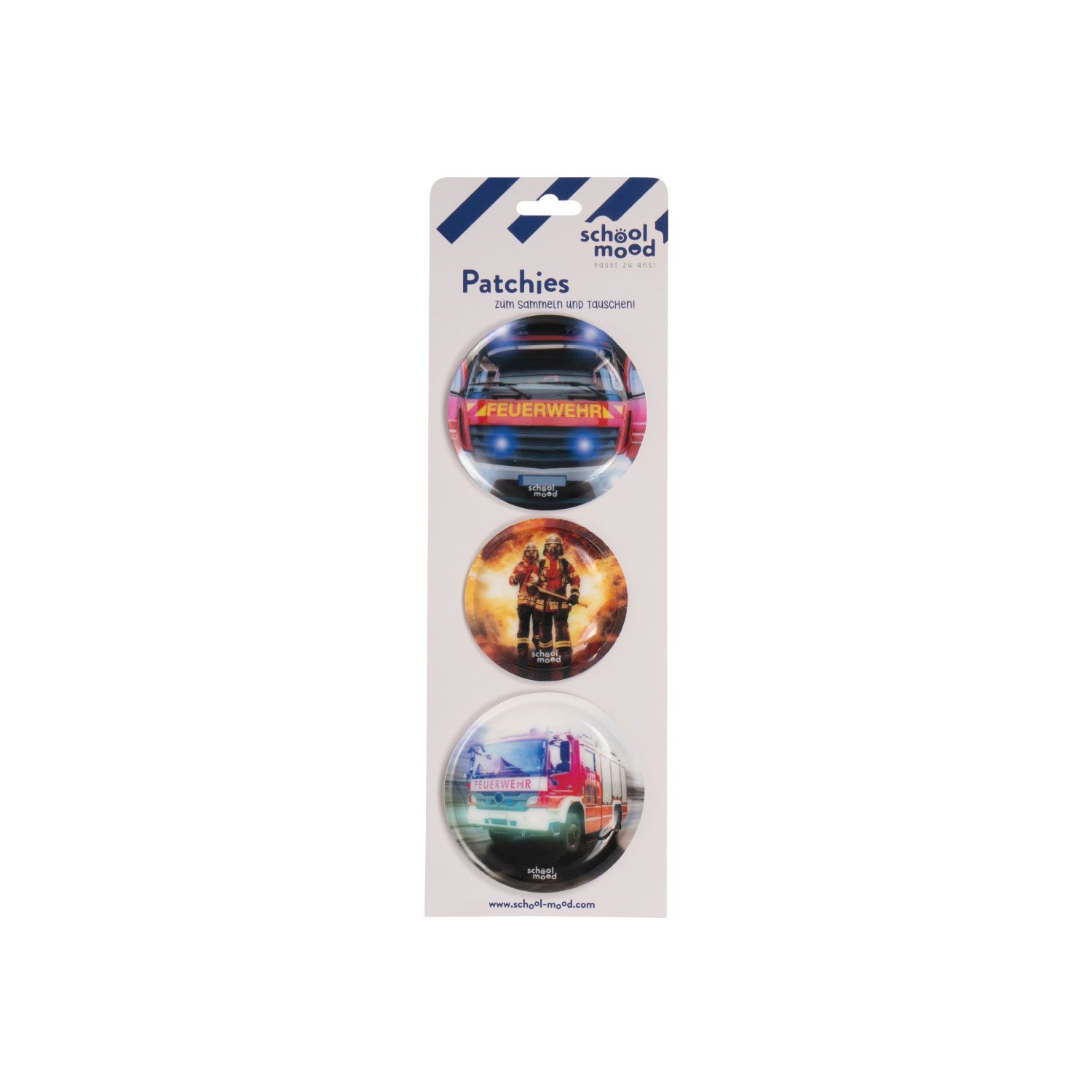 School Mood 3. Tlg. Patchys Sets Feuerwehr