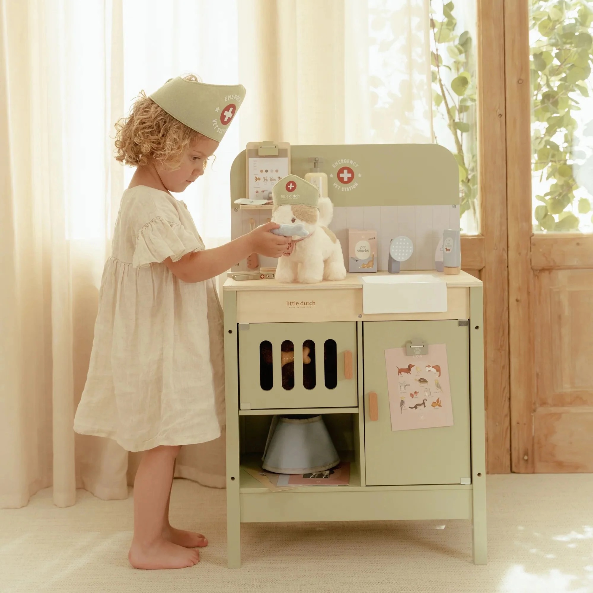 Little Dutch Kuscheltier Katze in Tasche Marley