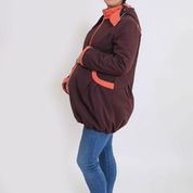 Parelou Tragejacke Softshell - Aprikose - braun Größe L Parelou Tragejacke Softshell - Aprikose - braun Größe L