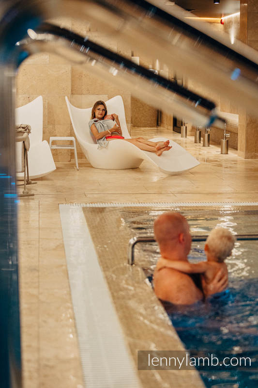 Lenny Lamb Ring Sling für Wasser grau Lenny Lamb Ring Sling für Wasser grau