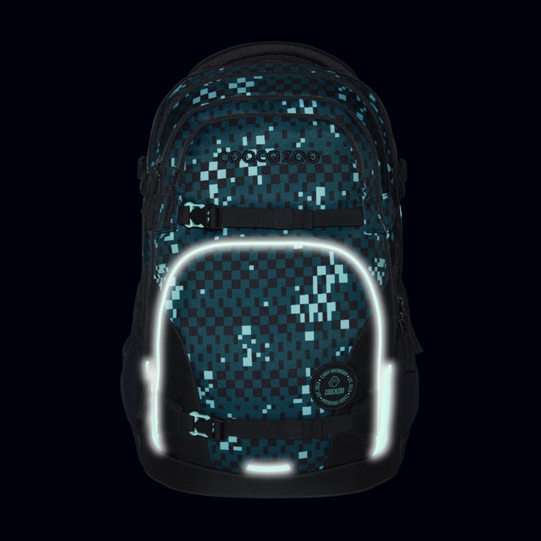 Coocazoo Porter Schulrucksack Pixel Blox